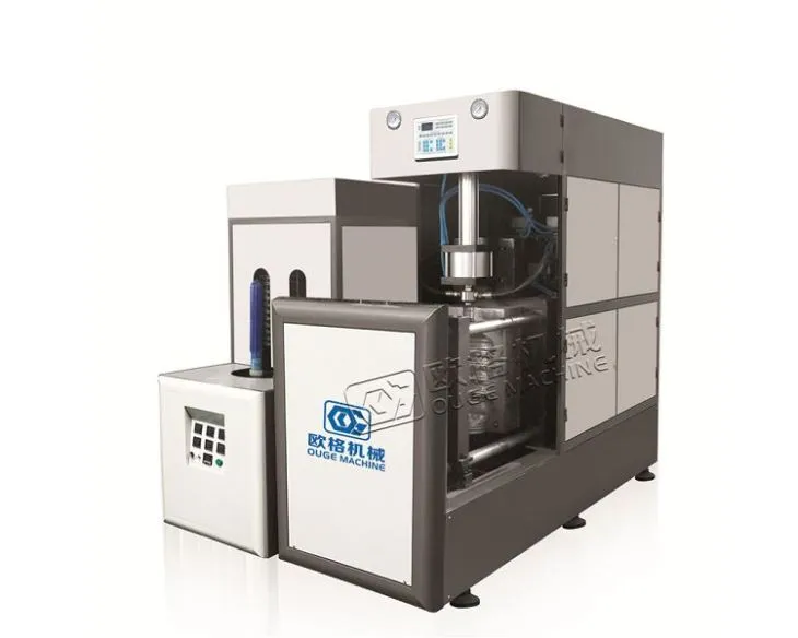 PET butelis pučia pusiau automatinis smūginis liejimo mašinos