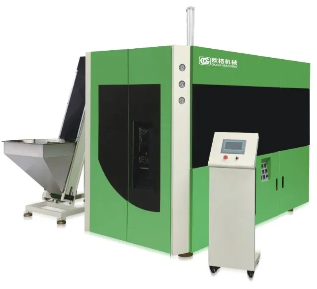 Trys ertmės PET buteliai strijuojantis liejimo mašina