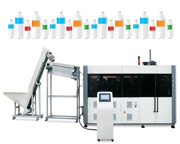 Visiškai elektrinė servo butelių pūtimo mašina